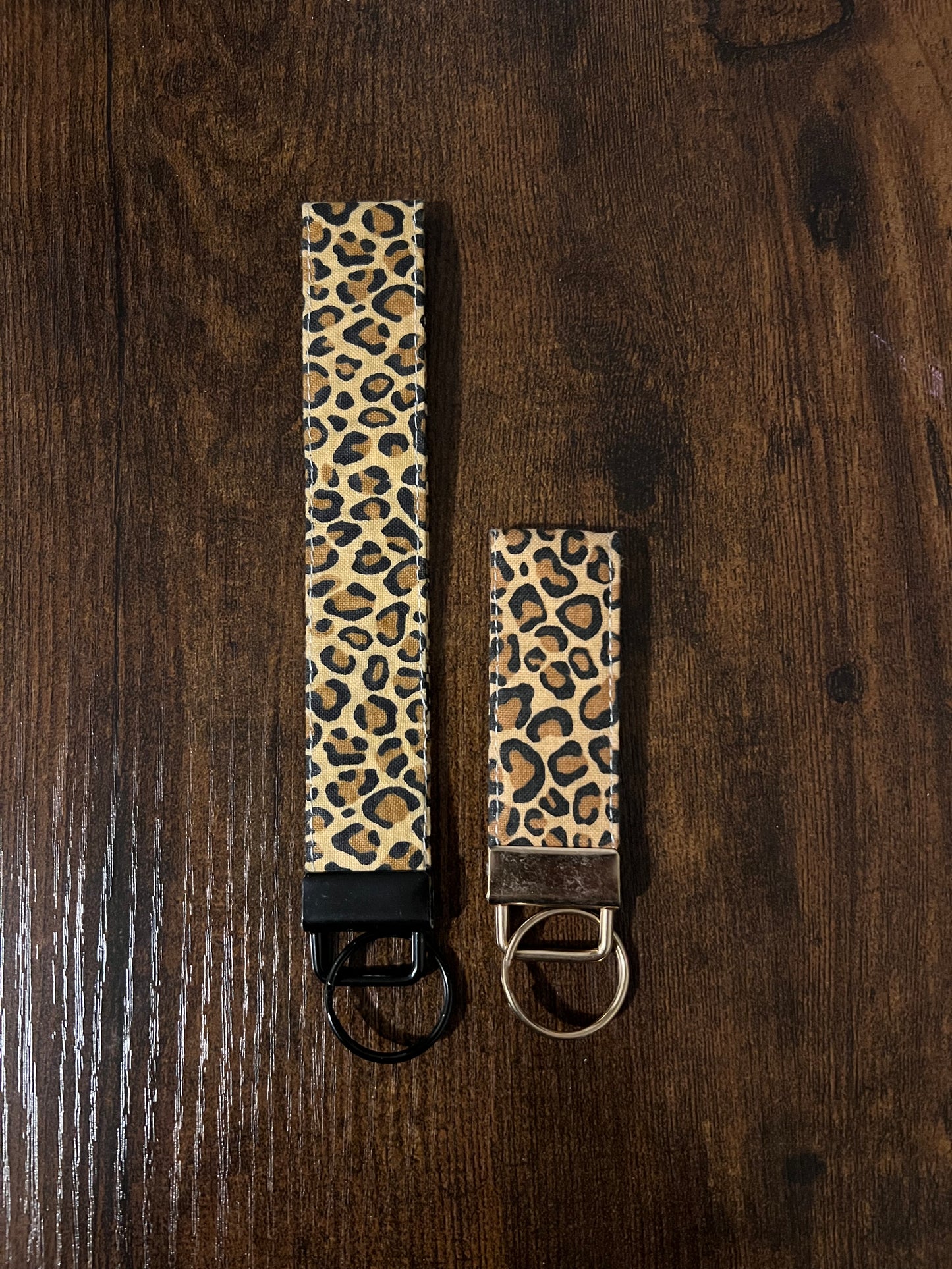 Leopard Wristlet