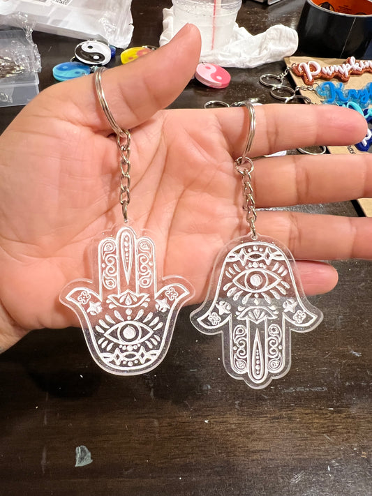 Hamsa Keychain