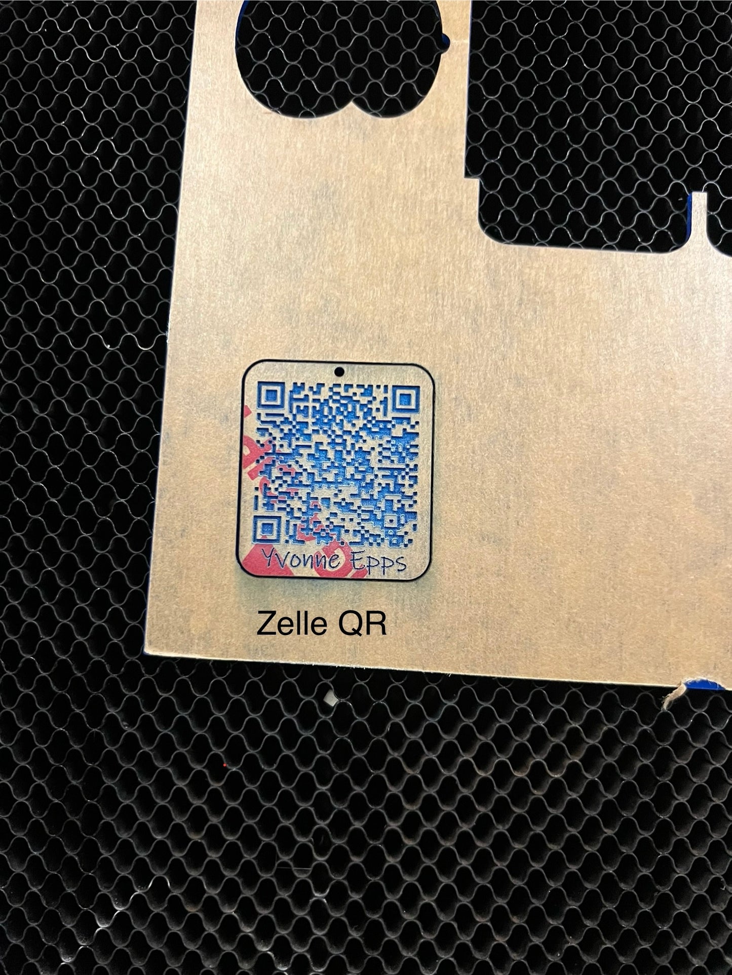 QR Pymt Code Keychain