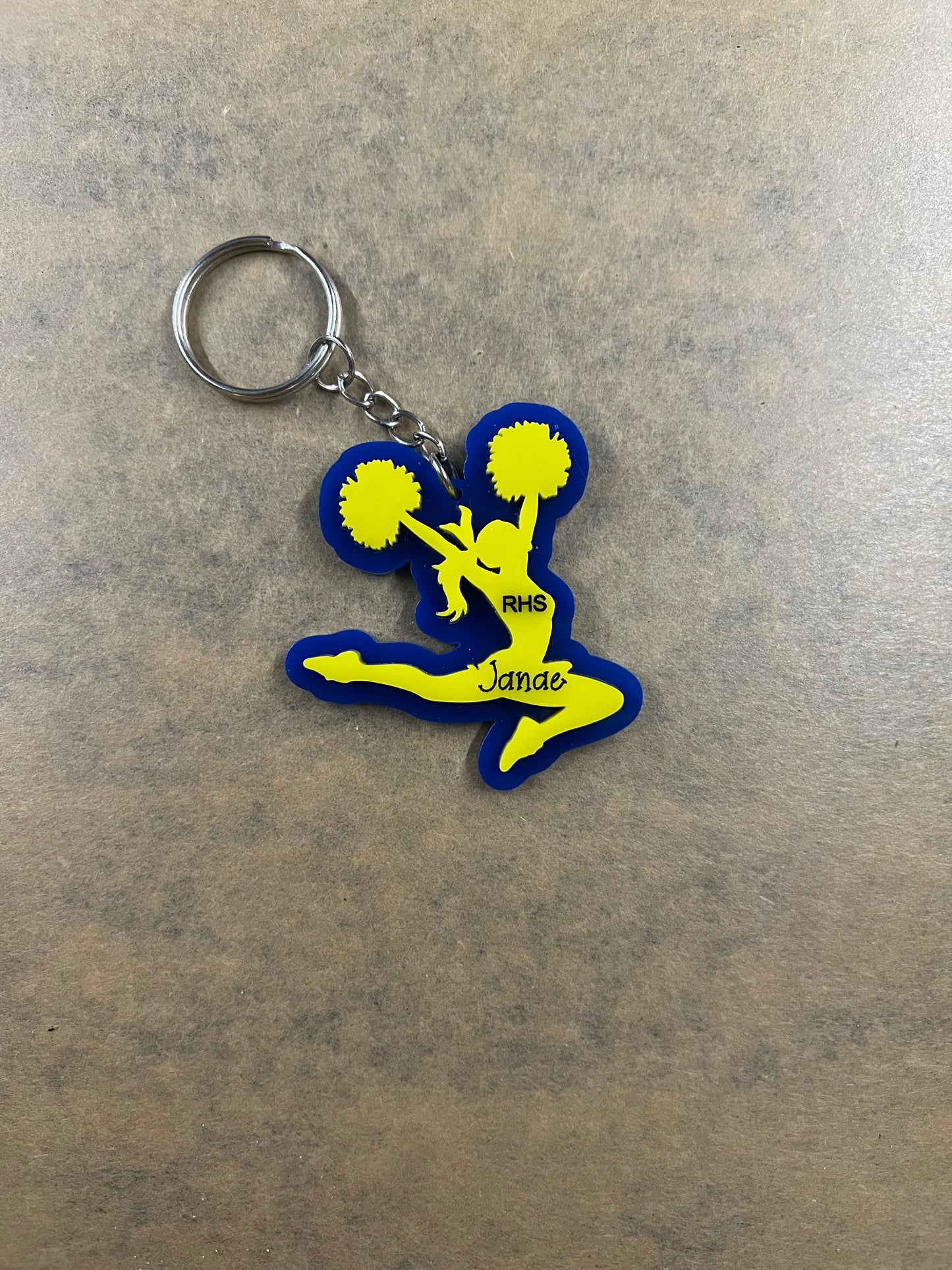 Cheerleader Keychain