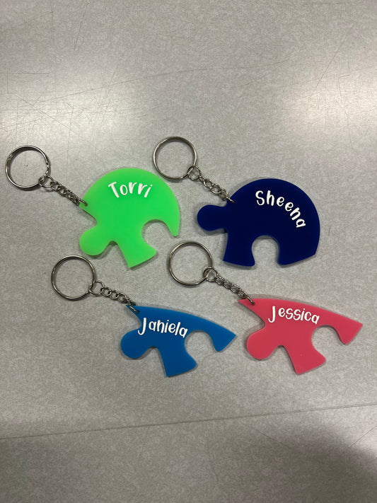 Friendship Puzzle Keychain