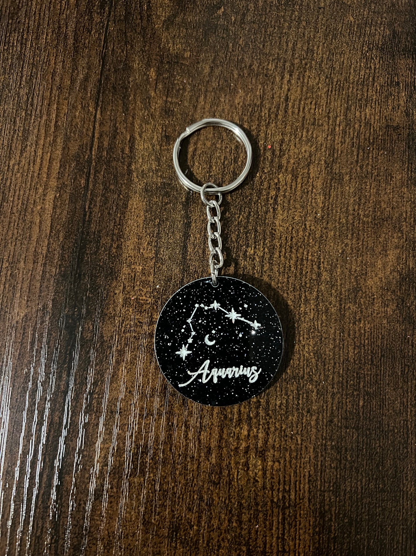 Zodiac Constellation Keychain