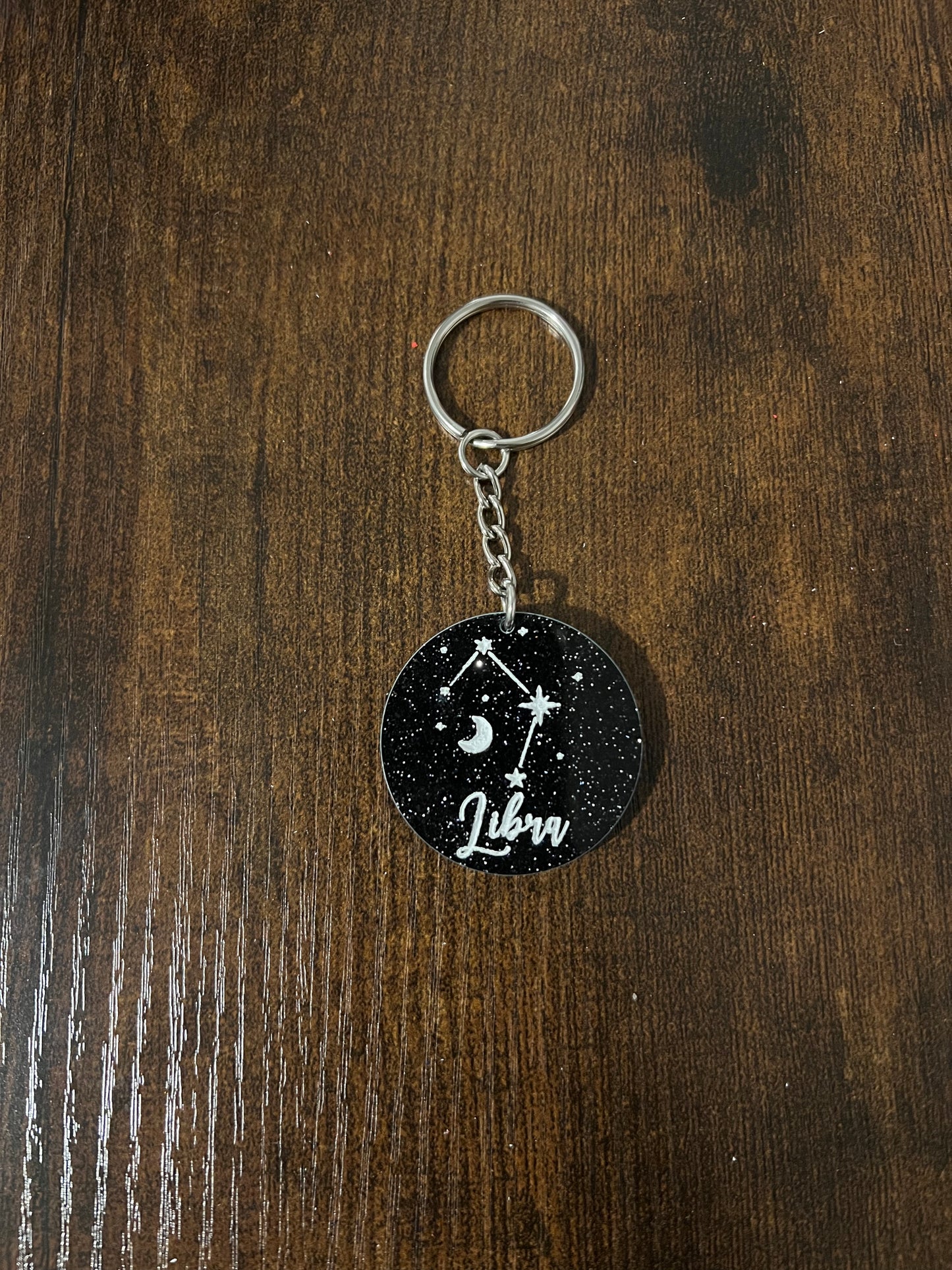 Zodiac Constellation Keychain