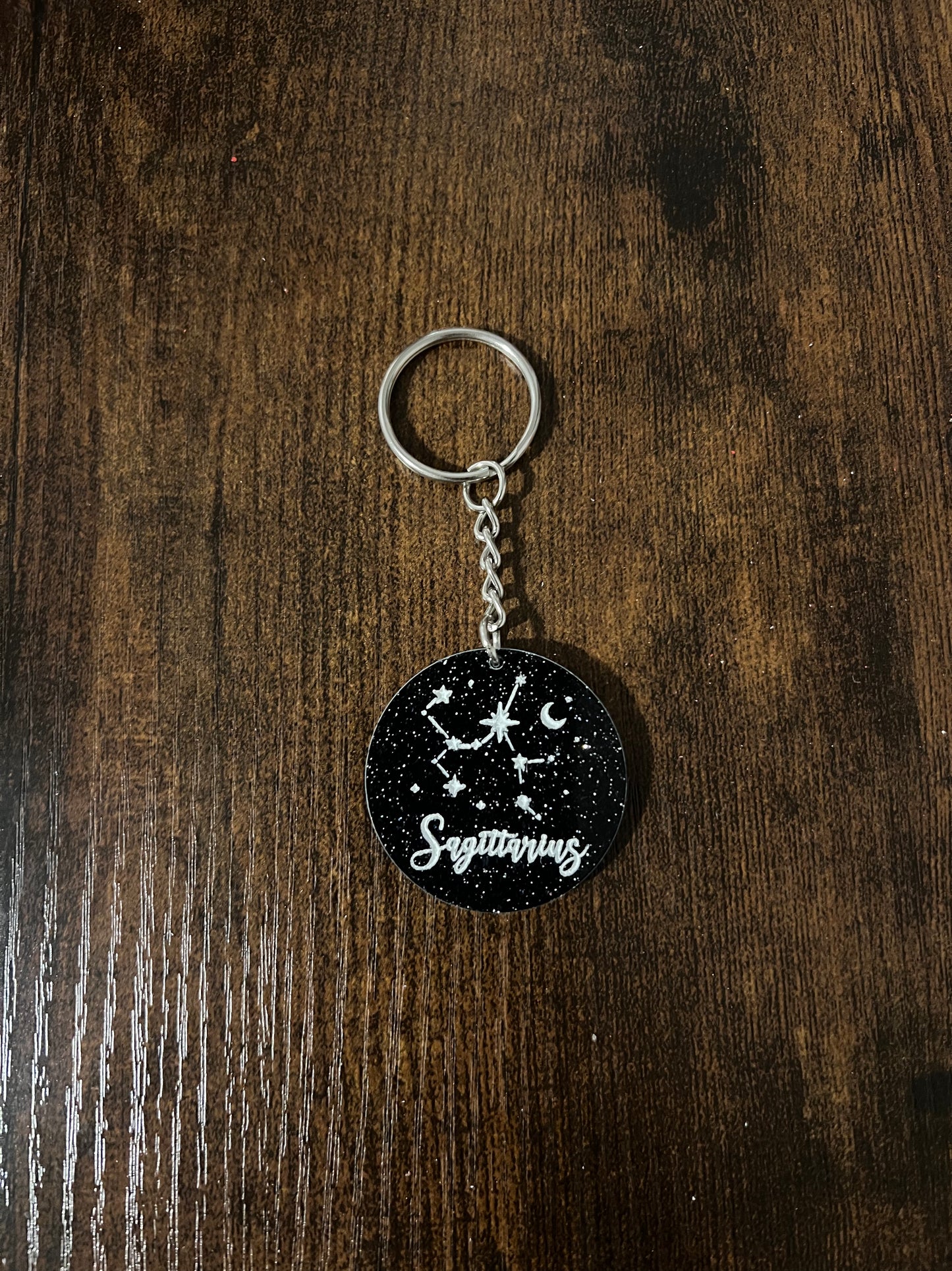 Zodiac Constellation Keychain