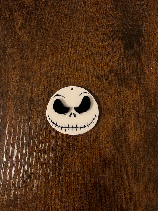 Jack Skellington Head Keychain