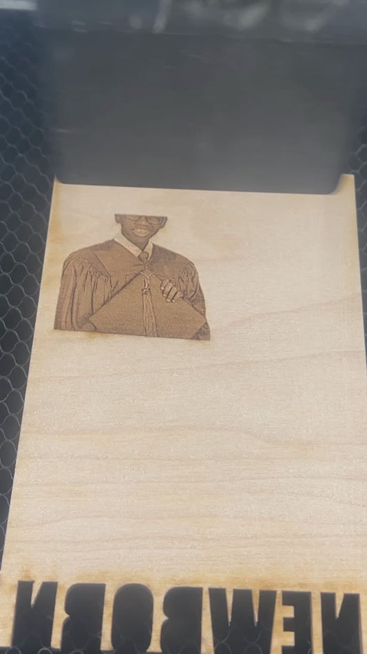 Photo Engraved Keychain